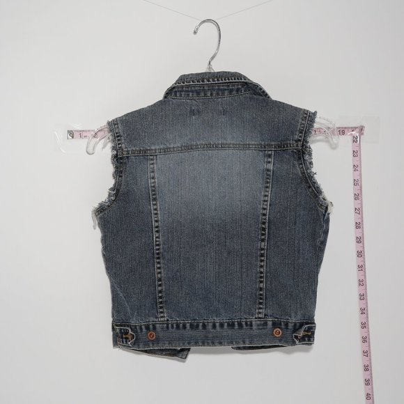 Altered Denim Vest - Picture 2 of 2